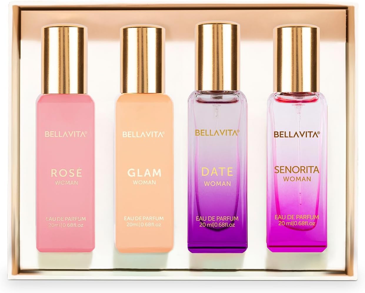 BellaVita Luxury Women's Perfume Gift Set | 80ml