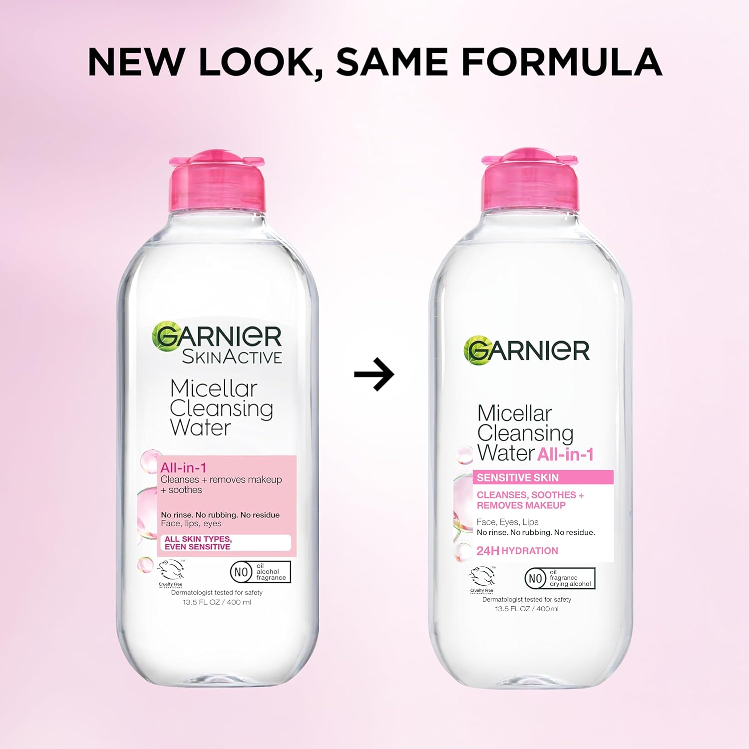 Garnier Micellar Cleansing Water | All-in-1 Makeup Remover, 100ml