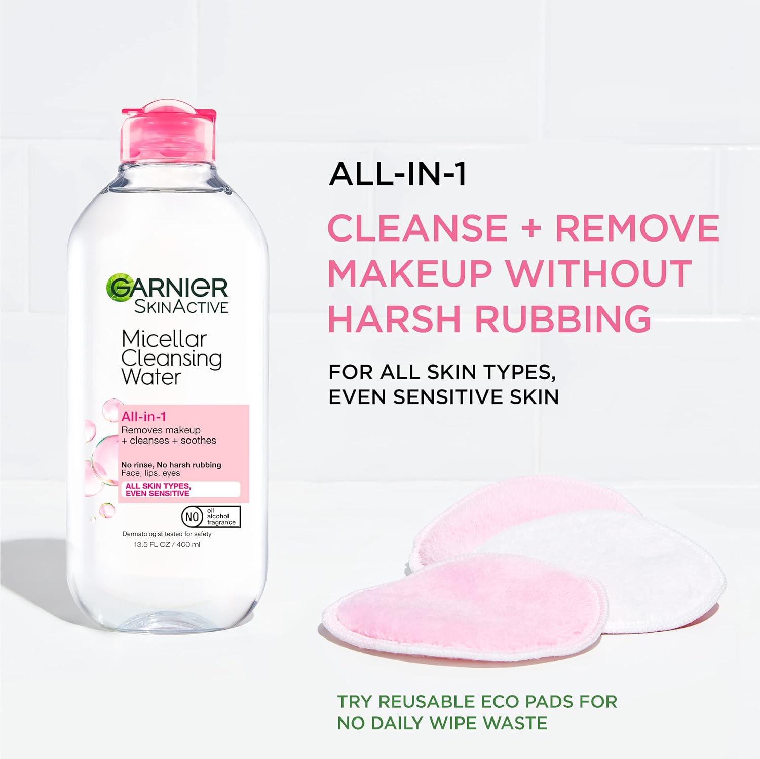 Garnier Micellar Cleansing Water | All-in-1 Makeup Remover, 100ml