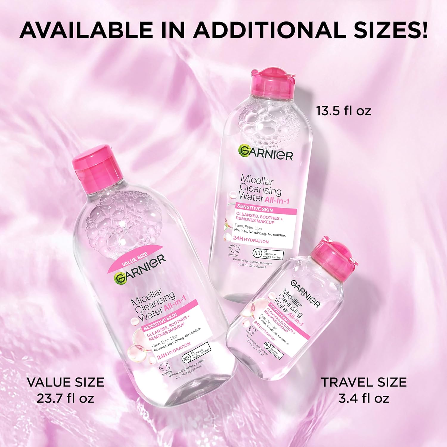 Garnier Micellar Cleansing Water | All-in-1 Makeup Remover, 100ml