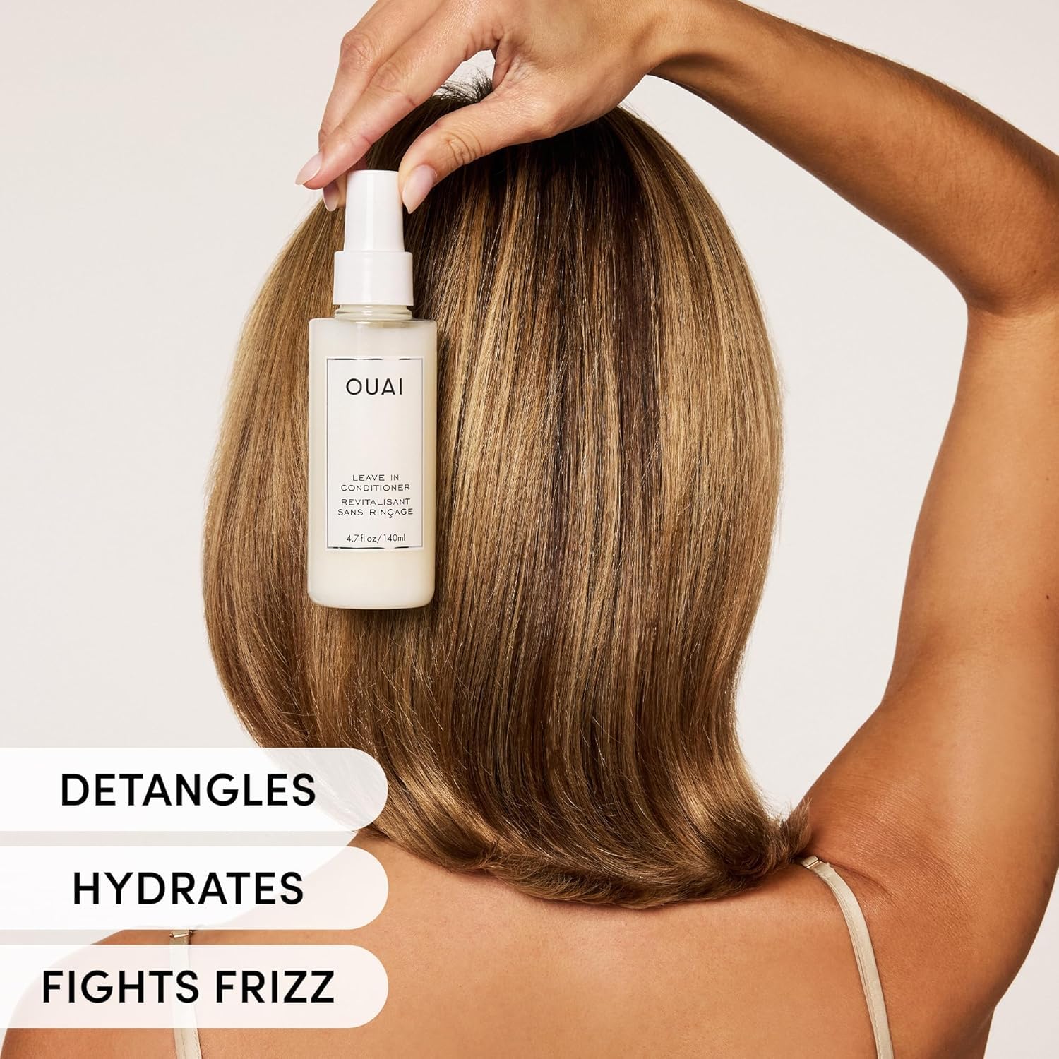 OUAI Leave-In Conditioner & Heat Protectant | 4.7 oz
