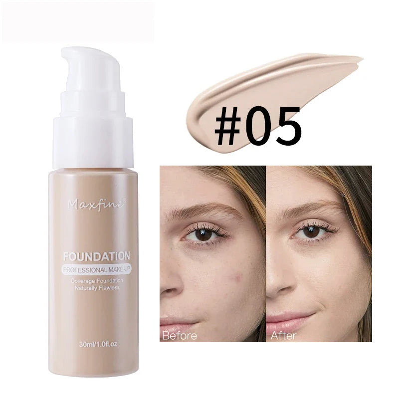 Liquid Foundation | Waterproof & Sweat-Resistant Concealer