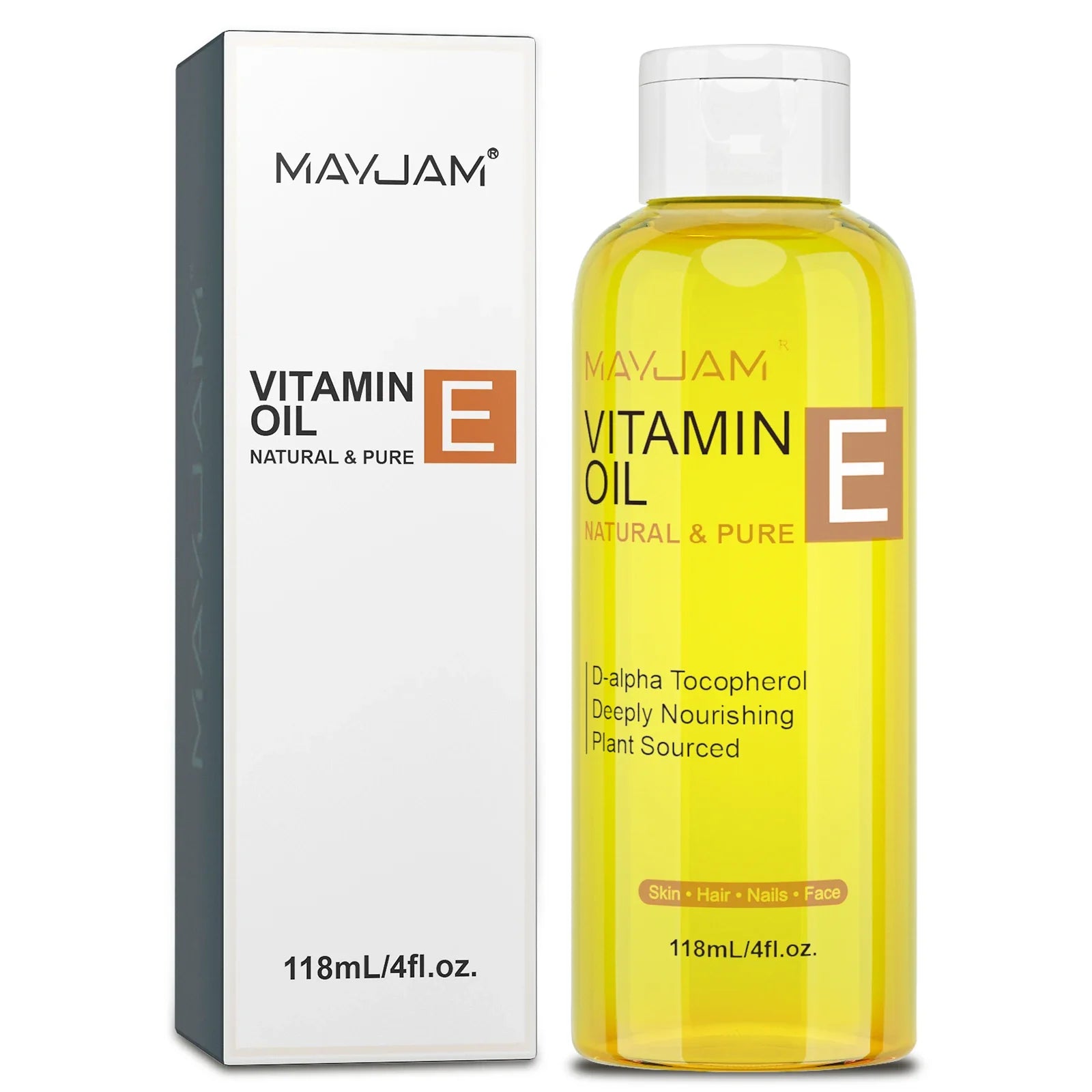MAYJAM Natural Vitamin E Oil | Moisturizing Skin Care
