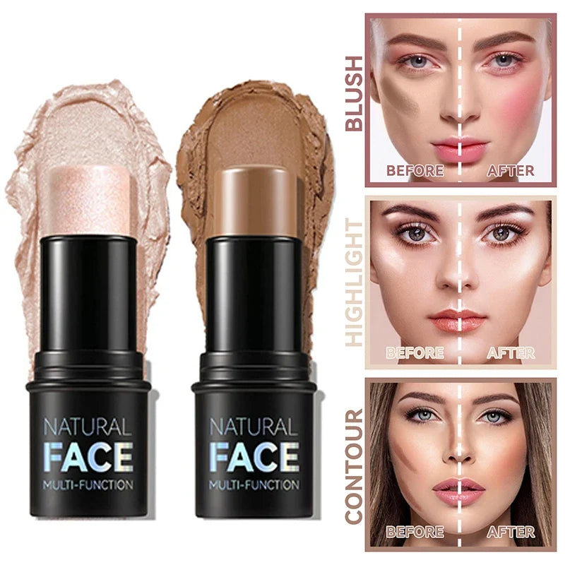 Pearl Stone Highlighter Stick | Face Contour & Glow