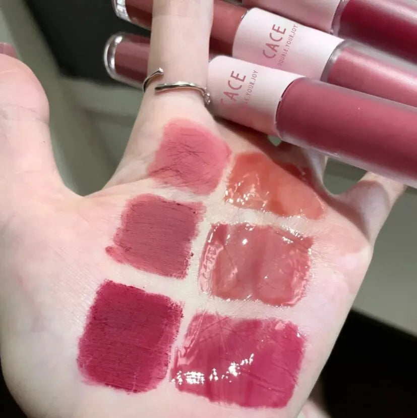 CACE Double-Head Lip Gloss | Red Lip Makeup