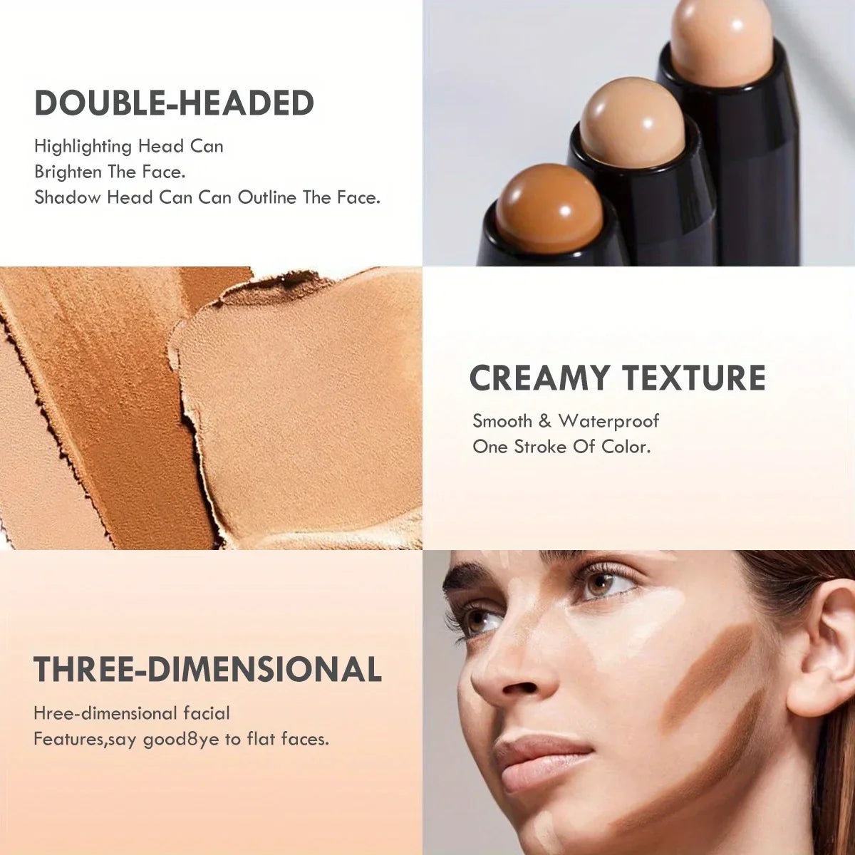 Double-Head Contour & Highlight Makeup Pen