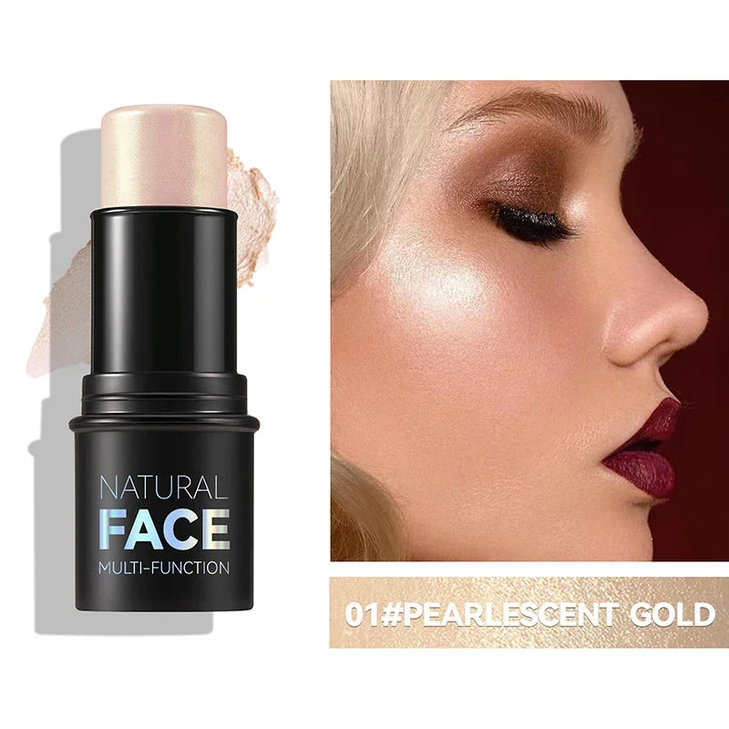 Pearl Stone Highlighter Stick | Face Contour & Glow