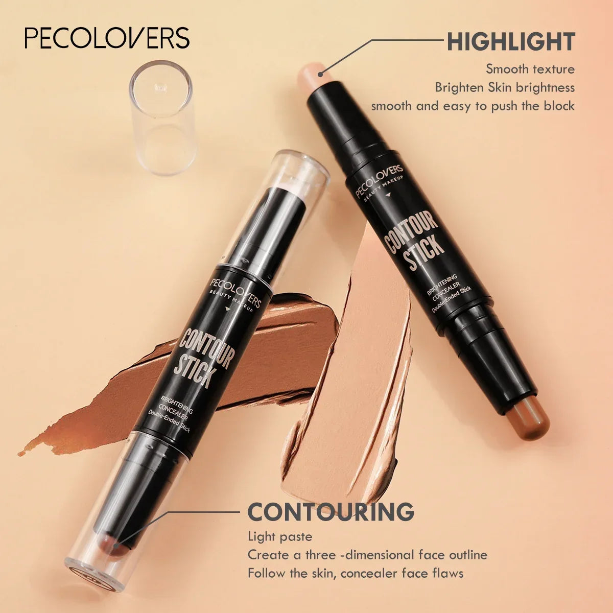 Double-Head Contour & Highlight Makeup Pen
