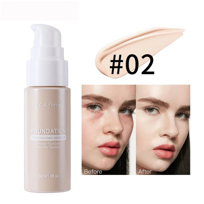 Liquid Foundation | Waterproof & Sweat-Resistant Concealer