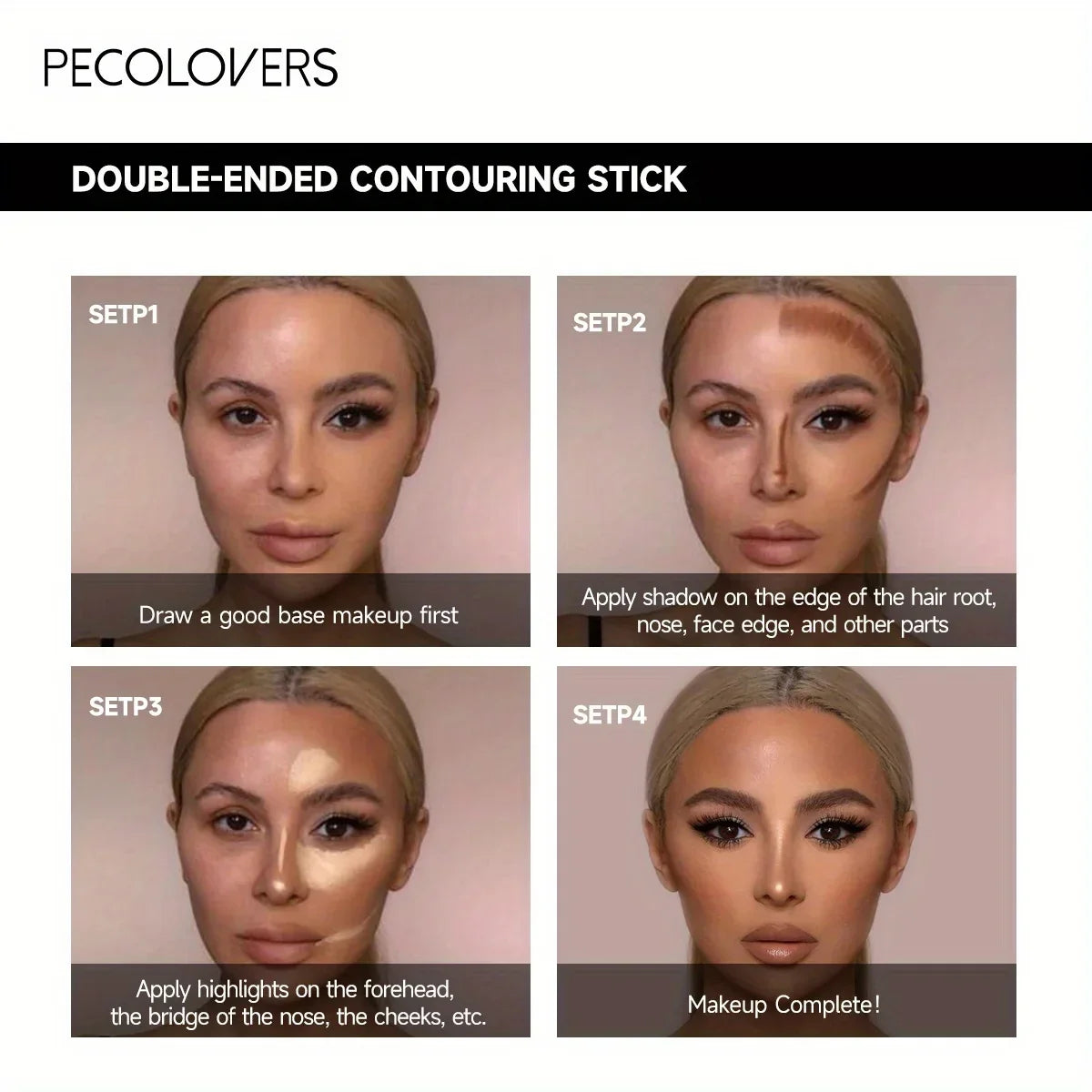 Double-Head Contour & Highlight Makeup Pen
