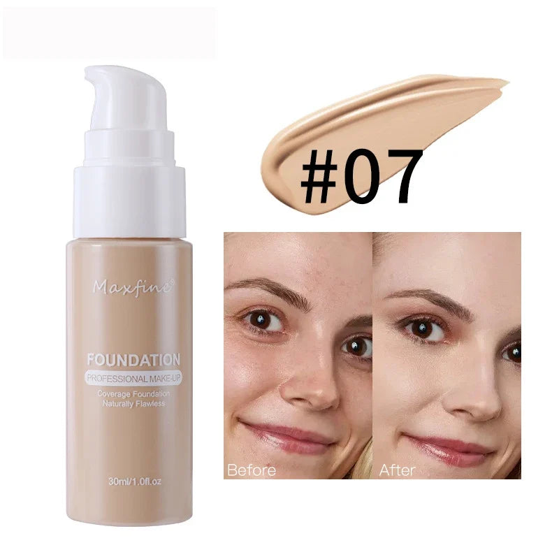 Liquid Foundation | Waterproof & Sweat-Resistant Concealer