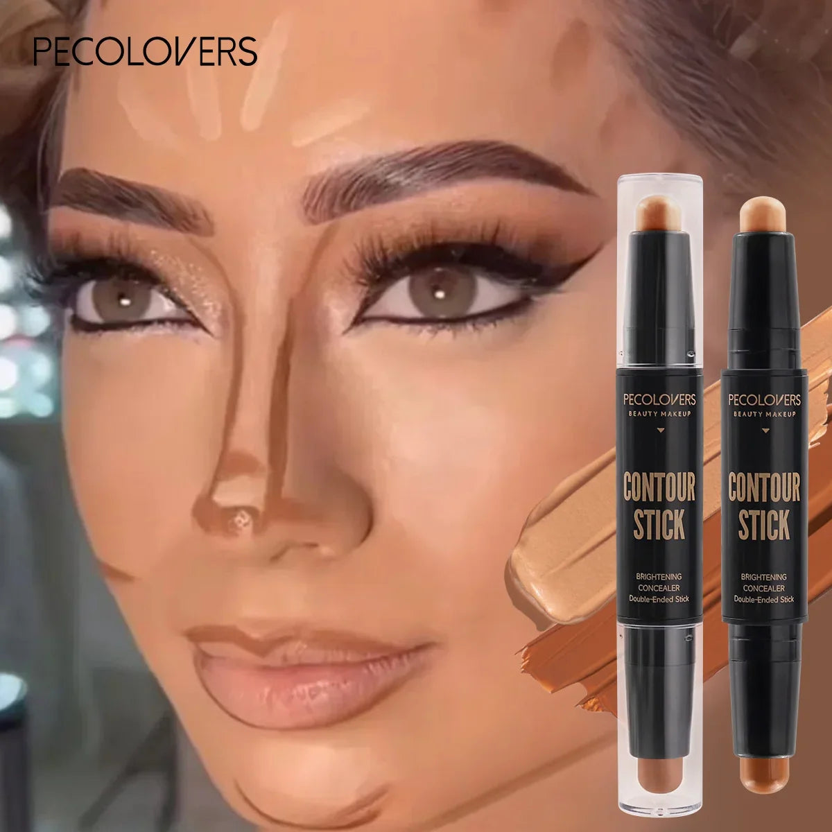 Double-Head Contour & Highlight Makeup Pen