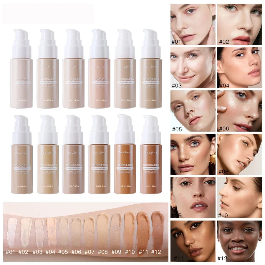Liquid Foundation | Waterproof & Sweat-Resistant Concealer