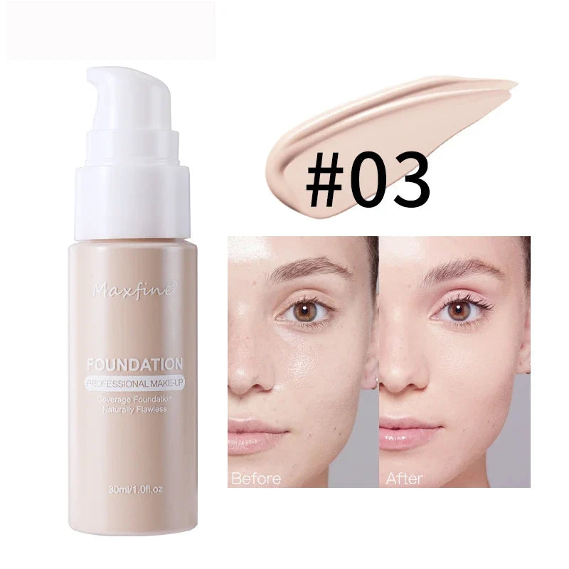 Liquid Foundation | Waterproof & Sweat-Resistant Concealer