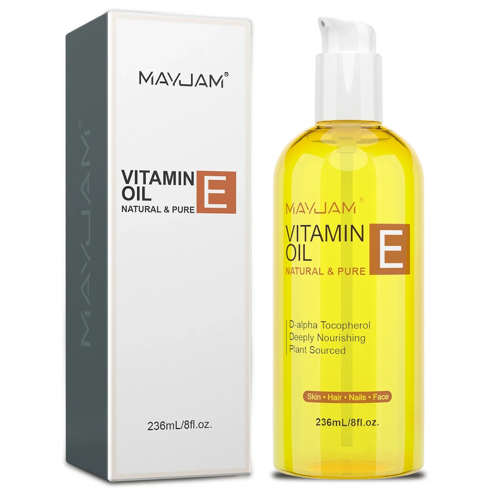 MAYJAM Natural Vitamin E Oil | Moisturizing Skin Care