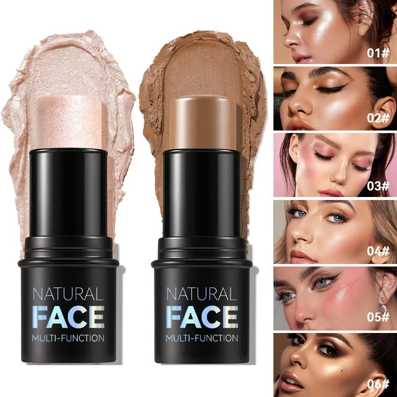 Pearl Stone Highlighter Stick | Face Contour & Glow