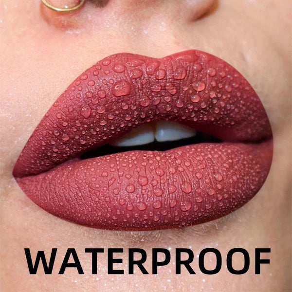 19-Color Matte Velvet Liquid Lipstick Set
