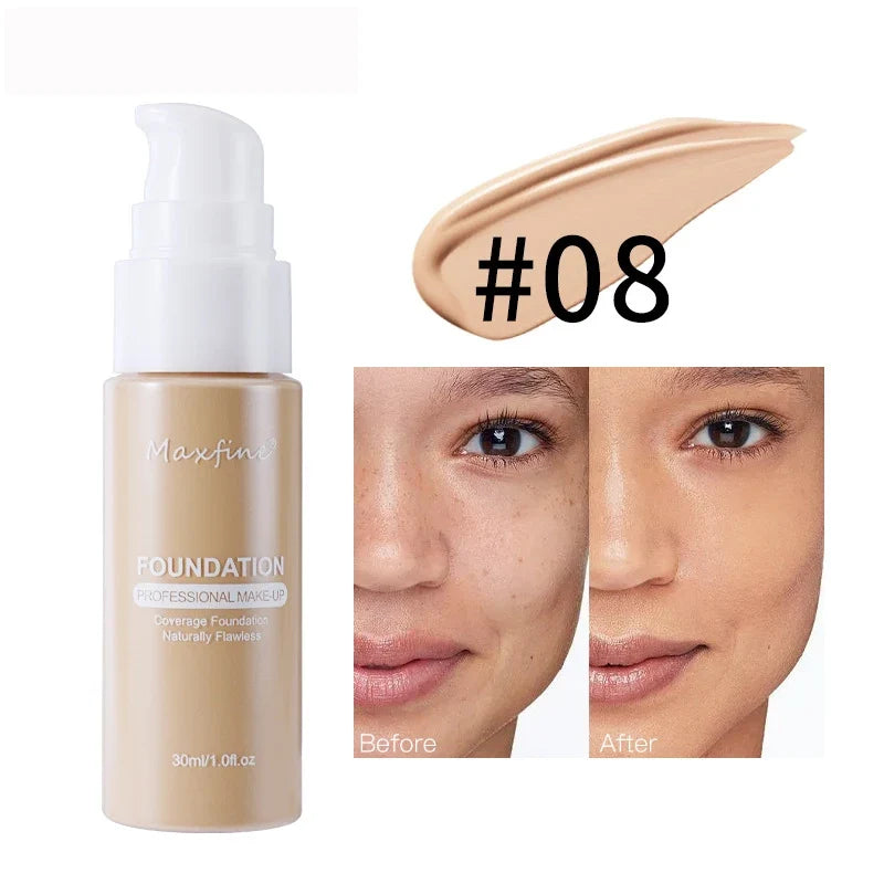 Liquid Foundation | Waterproof & Sweat-Resistant Concealer