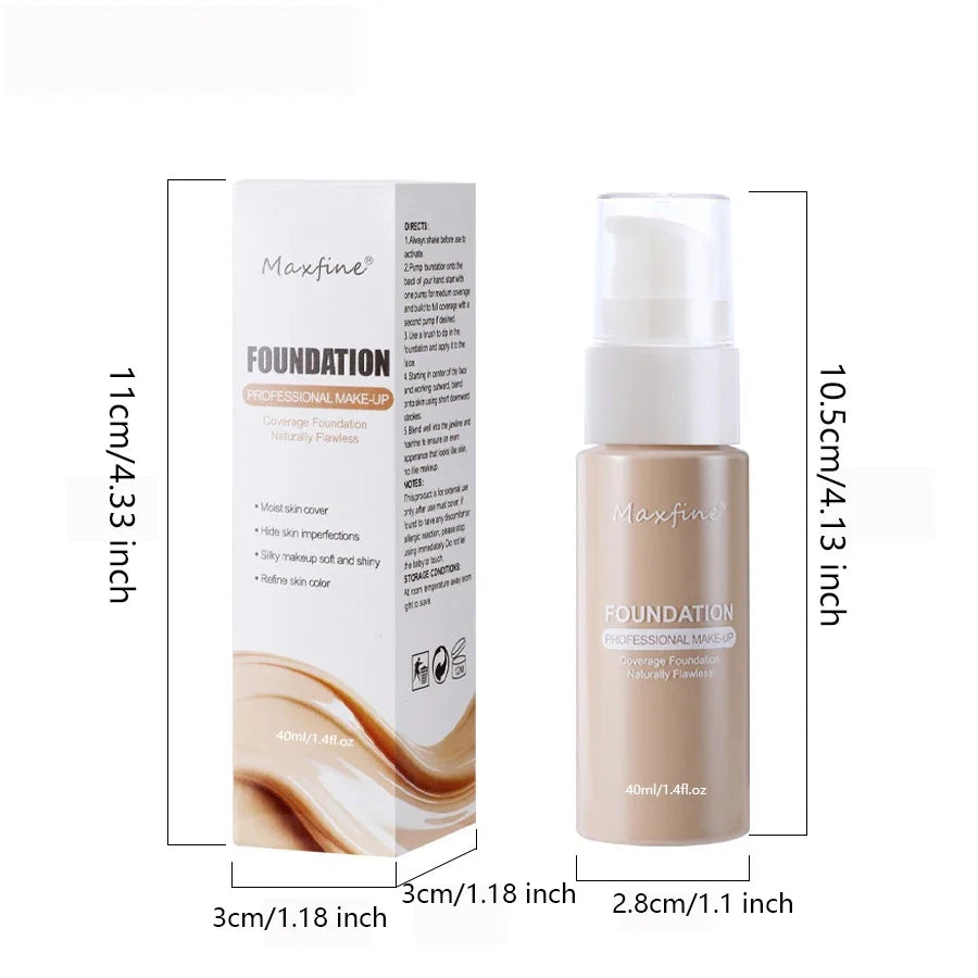 Liquid Foundation | Waterproof & Sweat-Resistant Concealer